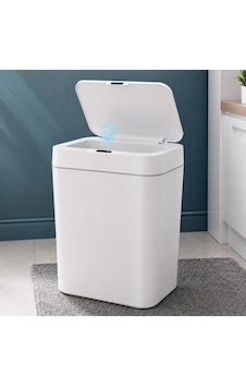 12 Litre Sensörlü Çöp Kovası, Otomatik Temassız Akıllı Çöp Kutusu, Sessiz Kapanan Kapaklı, 2 Aa Pille Çalı 12 Litre Sensörlü Çöp Kovası, Otomatik Temassız Akıllı Çöp Kutusu, Sessiz Kapanan Kapaklı, 2 Aa Pille Çalı