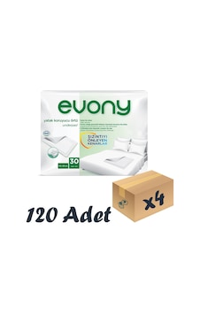 Evony Yatak Koruyucu Örtü 60 x 90 CM 4 x 30’lu 120 Adet