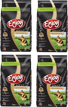 Enjoy Premium Tavuklu Yetişkin Köpek Maması 4 x 3 KG Enjoy Premium Tavuklu Yetişkin Köpek Maması 4 x 3 KG