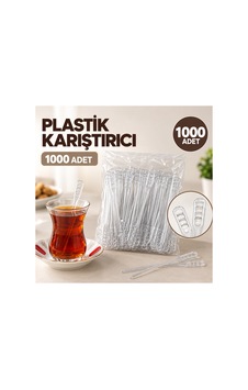 Plastik Karıştırıcı 1000 Adet Tek Kullanımlık İçecek Karıştırma Çubuğu - 920700085 Plastik Karıştırıcı 1000 Adet Tek Kullanımlık İçecek Karıştırma Çubuğu - 920700085