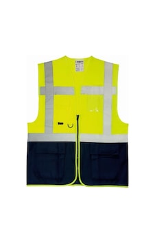 Uniwest Uw-211 Reflektörlü Cepli Mühendis İkaz Yeleği Sarı-lacivert Sarı - Lacivert Uniwest Uw-211 Reflektörlü Cepli Mühendis İkaz Yeleği Sarı-lacivert Sarı - Lacivert