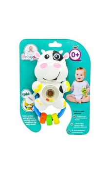 Urt041-005 Babycim Neşeli Ses Işık İnek Çıngırak Çok Renkli