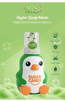 Sugar Candy Zeytin Çiçeği Kokulu Doğal Vegan Çocuk Köpük El Sabunu Nıbı 350 Ml Paraben İçermeyen Yeş Sugar Candy Zeytin Çiçeği Kokulu Doğal Vegan Çocuk Köpük El Sabunu Nıbı 350 Ml Paraben İçermeyen Yeş