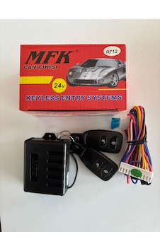 24 Volt Mfk Merkezi Kilit Için Açma Kapama Kumanda Seti R712 Tır Kamyon Otobüs İçin