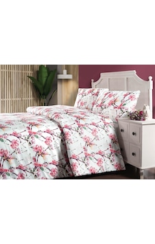 La Notte Saten Çift Kişilik Nevresim Takımı Digital Baskı Pink Flower Çok Renkli La Notte Saten Çift Kişilik Nevresim Takımı Digital Baskı Pink Flower Çok Renkli