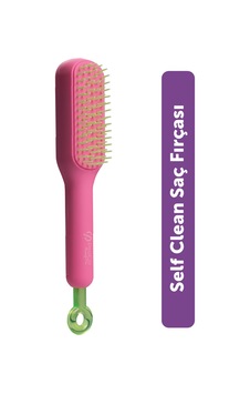 Pro Selfcleanbrush - Saç Açma Tarama Masaj Fırçası- Kendini Temizleyen Saç Fırçası Pembe Pro Selfcleanbrush - Saç Açma Tarama Masaj Fırçası- Kendini Temizleyen Saç Fırçası Pembe