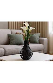 3d Baskı Delik Desenli Dekoratif Vazo Modern Petek Dokulu Kuru Çiçek Vazosu Heykelsi Obje Siyah 3d Baskı Delik Desenli Dekoratif Vazo Modern Petek Dokulu Kuru Çiçek Vazosu Heykelsi Obje Siyah