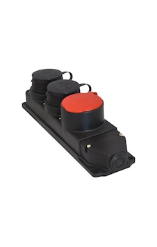 Tplast Kauçuk Üçlü Grup Priz 1x 3x25 -2x 1x16 Tplast Kauçuk Üçlü Grup Priz 1x 3x25 -2x 1x16