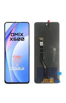 Omix X600 Lcd Ekran Dokunmatik Siyah Omix X600 Lcd Ekran Dokunmatik Siyah