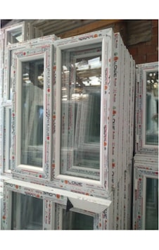 Hazır Pencere 100x120 Pimapen Pencere Camlı 1