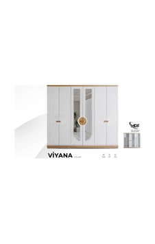 Viyana Mdf 6 Kapılı Dolap Viyana Mdf 6 Kapılı Dolap