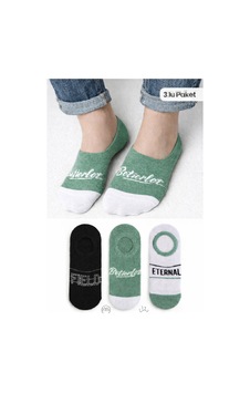 Worthy Socks 3'lü Erkek Desenli Pamuklu Görünmez Spor Ayakkabı Çorabı Çok Renkli Worthy Socks 3'lü Erkek Desenli Pamuklu Görünmez Spor Ayakkabı Çorabı Çok Renkli