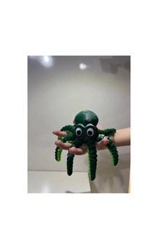 Setra 3d Studio Setra 3d Hareketli Mafsallı Dev Ahtapot - 17.5 Cm Büyük Boy - Yeşil Renk Rahatlatıcı Figü Setra 3d Studio Setra 3d Hareketli Mafsallı Dev Ahtapot - 17.5 Cm Büyük Boy - Yeşil Renk Rahatlatıcı Figü