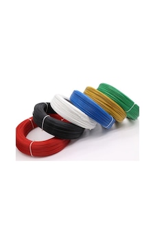 1x1.5 mm2 SIAF 16 AWG Yumuşak Silikon Kablo 1 Metre - Beyaz 1x1.5 mm2 SIAF 16 AWG Yumuşak Silikon Kablo 1 Metre - Beyaz