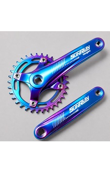 Heugers Sunrun Wing-211 34t 170mm Kare Mil Alüminyum Tekyaprak Aynakol Raınbow Heugers Sunrun Wing-211 34t 170mm Kare Mil Alüminyum Tekyaprak Aynakol Raınbow