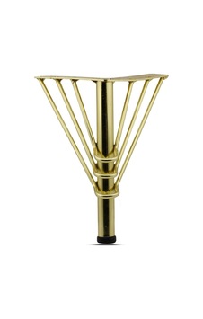 Metal 4 Adet 20 Cm Gold Metal Koltuk Kanepe Ayağı Robot Süpürgeye Uygundur gold