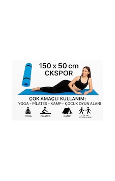 Pilates Ve Yoga Matı Kaymaz Fitness Minderi, Evde Spor Ve Kardiyo Egzersiz Matı Mavi Pilates Ve Yoga Matı Kaymaz Fitness Minderi, Evde Spor Ve Kardiyo Egzersiz Matı Mavi
