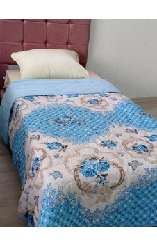 Tek Kişilik Pike 155x215 Cm Makinede Yıkanabilir Kapitone Pike Mavi Tek Kişilik Pike 155x215 Cm Makinede Yıkanabilir Kapitone Pike Mavi