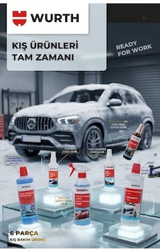 Würth Kış Bakım Ürünleri Seti Araçlar İçin Komple Koruma Ve Temizlik Würth Kış Bakım Ürünleri Seti Araçlar İçin Komple Koruma Ve Temizlik