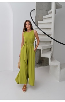Paw Garage Kadın Deta Olive Kuşaklı Cepli Ayrobin Kumaş Tulum Sıyah Paw Garage Kadın Deta Olive Kuşaklı Cepli Ayrobin Kumaş Tulum Sıyah