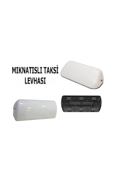 Taksi Levhası Işıklı Mıknatıslı Karayolları Uyumlu Yazısız Beyaz Taksi Levhası Işıklı Mıknatıslı Karayolları Uyumlu Yazısız Beyaz