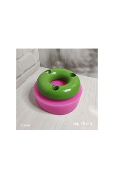 Yy2919 Simit Mumluk 3 Mumlu Silikon Kalıp Yy2919 Simit Mumluk 3 Mumlu Silikon Kalıp