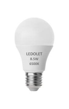 Ledolet 8,5w E27 Led Ampul Beyaz Işık - 6500k Ledolet 8,5w E27 Led Ampul Beyaz Işık - 6500k