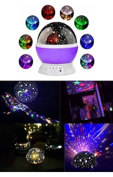Renkli Yıldızlı Gökyüzü Projeksiyon Gece Lambası Pilli Ve Usb Kablolu - 14991 Diğer Renkli Yıldızlı Gökyüzü Projeksiyon Gece Lambası Pilli Ve Usb Kablolu - 14991 Diğer