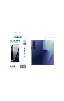 Samsung Uyumlu Galaxy Z Fold 7 Go Des Og Glass Antistatik Temperli Cam Ekran Koruyucu Şeffaf