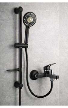 Siyah Sürgülü Siyah Banyo Bataryası Siyah Siyah Sürgülü Siyah Banyo Bataryası Siyah