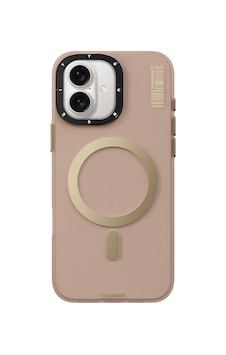 Apple Uyumlu iPhone 16 Kılıf Magsafe Şarj Özellikli Youngkit Hidden Sand Serisi Kapak Gold Apple Uyumlu iPhone 16 Kılıf Magsafe Şarj Özellikli Youngkit Hidden Sand Serisi Kapak Gold