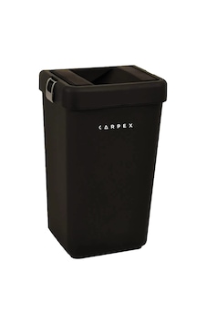 Carpex Optima Siyah Çöp Kovası 40 L Siyah Carpex Optima Siyah Çöp Kovası 40 L Siyah