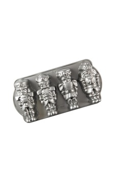 Nordic Ware Pişirme Kalıbı Nutcracker Cakelet Pan Alüminyum Gri, 35,6 Cm X 17,5 Cm, Nw 92977 Sku: Smg8690010552303 Açık Gri