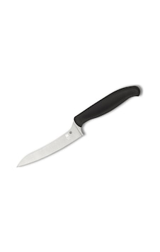 Spyderco Z-cut Black Pointed Tip Plainedge Mutfak Bıçağı Siyah