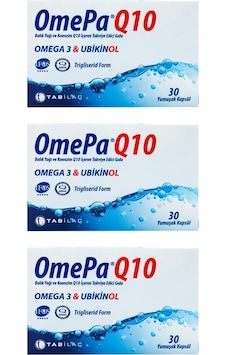 Omepa Q10 30 Kapsül 3 Adet