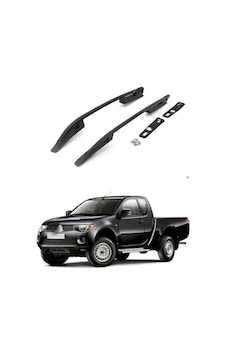 Turtle Mitsubishi L200 Mk5 2015-2025 Tavan Çıtası Falcon Siyah