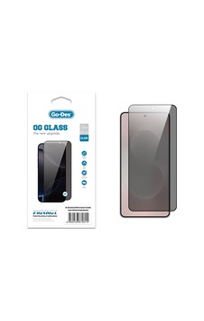 Galaxy S25 Edge Uyumlu Go Des Og Glass Privacy Antistatik Temperli Cam Ekran Koruyucu Siyah Galaxy S25 Edge Uyumlu Go Des Og Glass Privacy Antistatik Temperli Cam Ekran Koruyucu Siyah