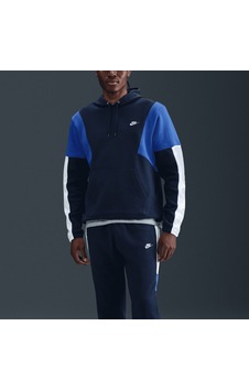 Nike Hv1165-451 Club Fleece Erkek Tracksuit Takım - Mavi