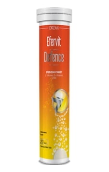 Orzax Efervit Defence 20 Efervesan Tablet Orzax Efervit Defence 20 Efervesan Tablet