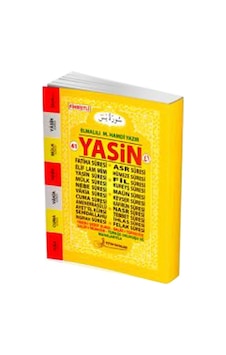 41 Yasin Türkçe Okunuşu Ve Manalarıyla Fihristli Cep Boy  F019