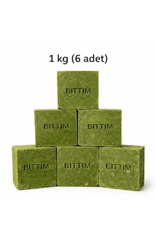 Siirten Geleneksel Bıttım Sabunu 1 Kg 6 Adet Doğal Siirten Geleneksel Bıttım Sabunu 1 Kg 6 Adet Doğal