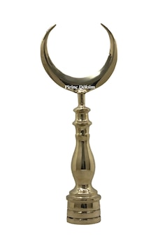 Kubbe Cami Alemi Pirinç Döküm Kubbe Cami Alemi Pirinç Döküm