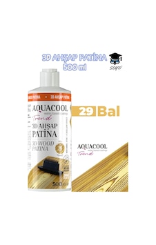 500 Ml 3d Ahşap Patina Su Bazlı Yerli Üretim