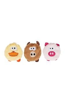 Karlie Toy Wieke Duck & Pig & Wild Boar Karışık Köpek Peluş Oyuncak Karlie Toy Wieke Duck & Pig & Wild Boar Karışık Köpek Peluş Oyuncak
