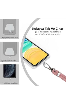 Boyun Askı İpi Ve Telefon Taşıma Pvc Boyun Askı İpi Ve Telefon Taşıma Pvc