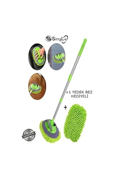 Çok Fonksiyonlu 2 In 1 Mikrofiber Araba Yıkama Fırçası Teleskopik Uzun Saplı Detay Fırçası Oto Mopu Çok Fonksiyonlu 2 In 1 Mikrofiber Araba Yıkama Fırçası Teleskopik Uzun Saplı Detay Fırçası Oto Mopu