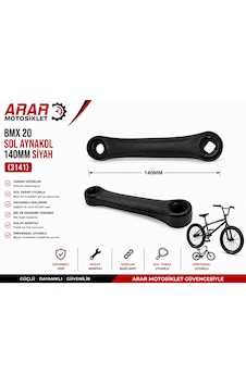 Bmx 20 Sol Aynakol 140mm Siyah -3141 Bmx 20 Sol Aynakol 140mm Siyah -3141