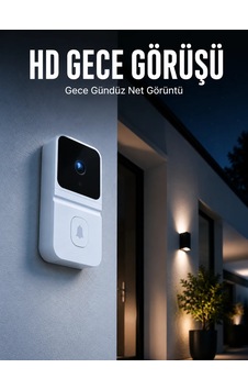 Lexroo Wi-fi Görüntülü Akıllı Kapı Zili Telefon Kontrollü Hd Kame Lexroo Wi-fi Görüntülü Akıllı Kapı Zili Telefon Kontrollü Hd Kame