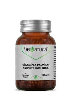 Venatura Vitamin A Palmitat 1000mcg 60 Kapsül Venatura Vitamin A Palmitat 1000mcg 60 Kapsül