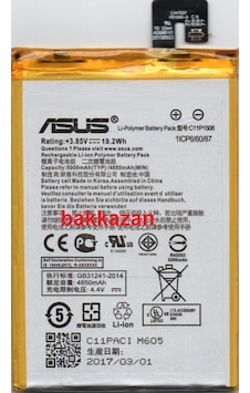 Asus Zenfone Max Zc550Kl Z0100 Batarya Pil C11P1508 Asus Zenfone Max Zc550Kl Z0100 Batarya Pil C11P1508